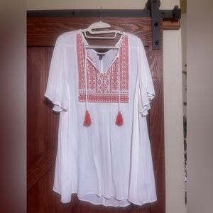 NOWT! Torrid crinkle gauze top size 3